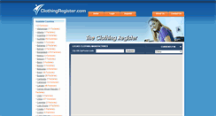 Desktop Screenshot of clothingregister.com